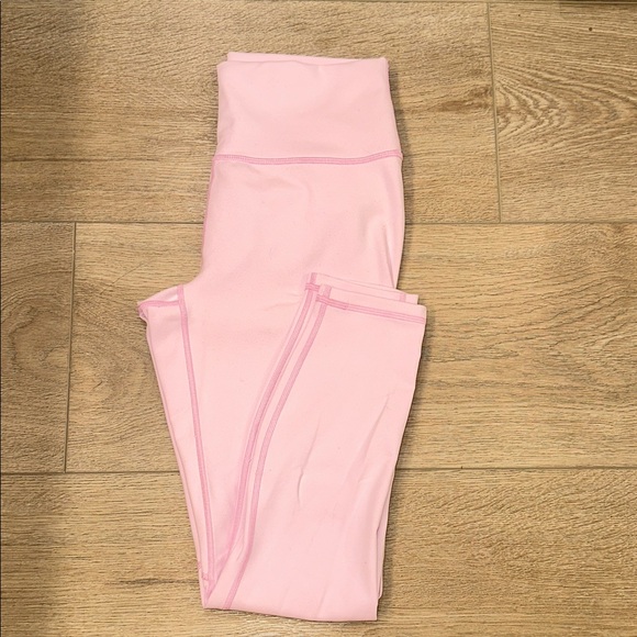 Fabletics Pants - Fabletics Pink High-Waisted Leggings